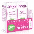 SAFORELLE GENTLE CLEANSING CARE 2 X 500ML + 100ML OFFERED